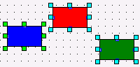 Layout > Space Evenly